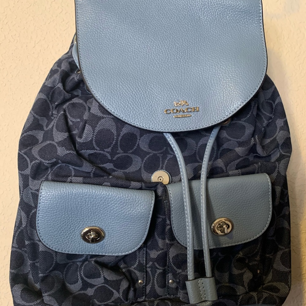 Woman’s Coach Signature Backpack